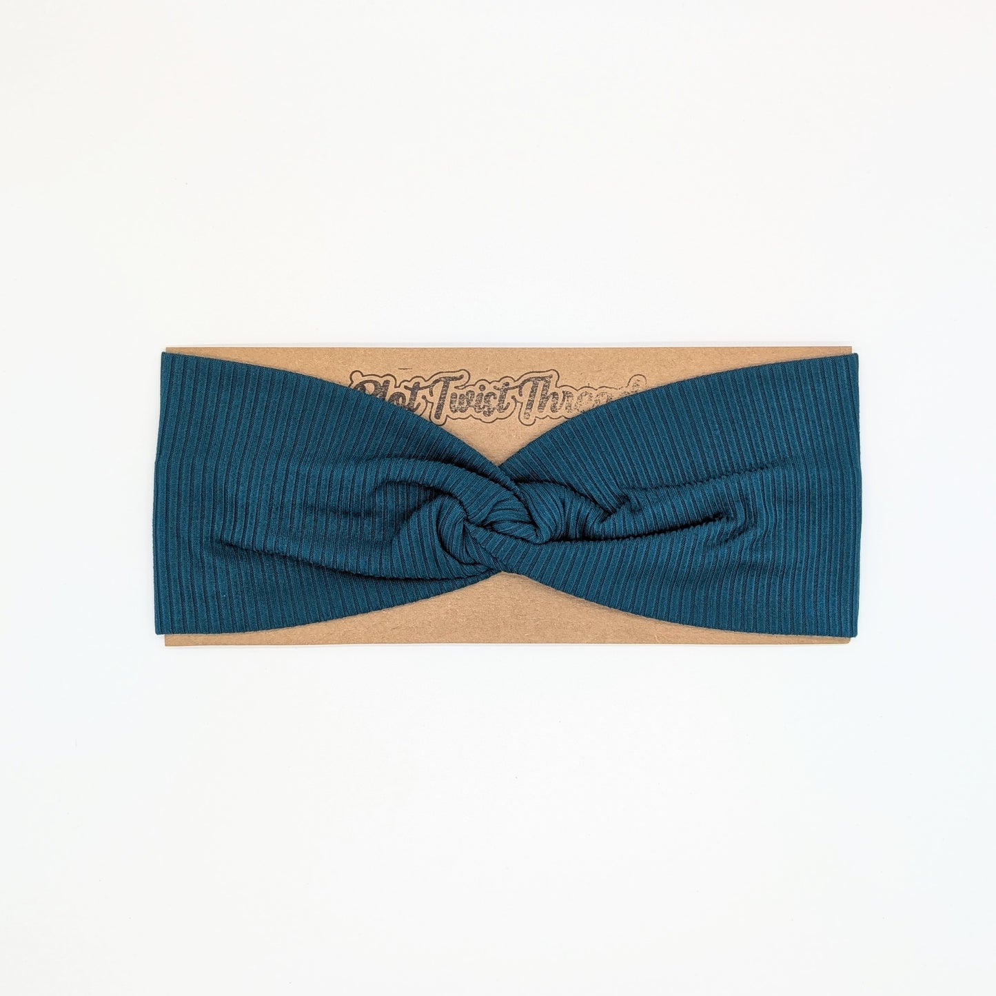 Adult Twist Headband - Rib Knit - Solid - Sea Spray