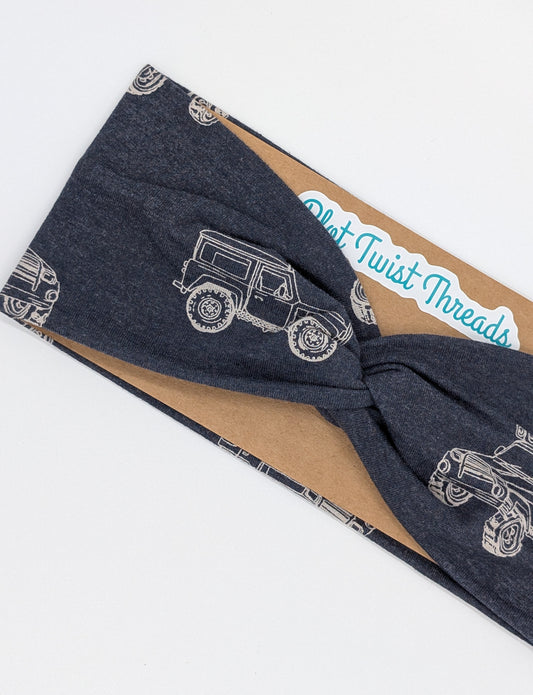 Adult Twist Headband - Jeeps